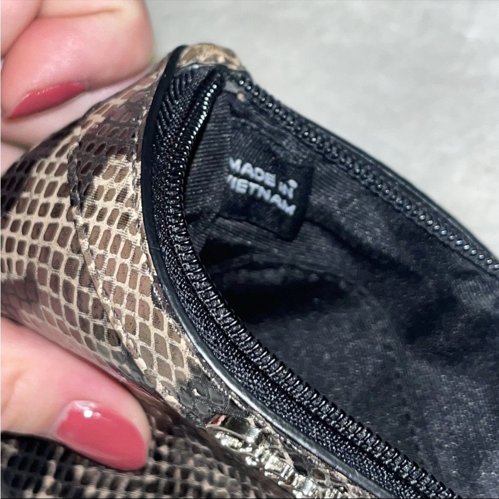 Authentic Coach Madison Snake Python Print Wallet… - image 8